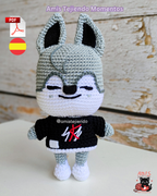 Wolf Chan Amigurumi Patrón PDF