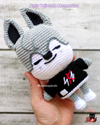 Wolf Chan Amigurumi Patrón PDF