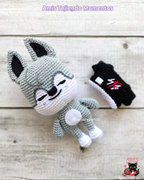 Wolf Chan Amigurumi Patrón PDF