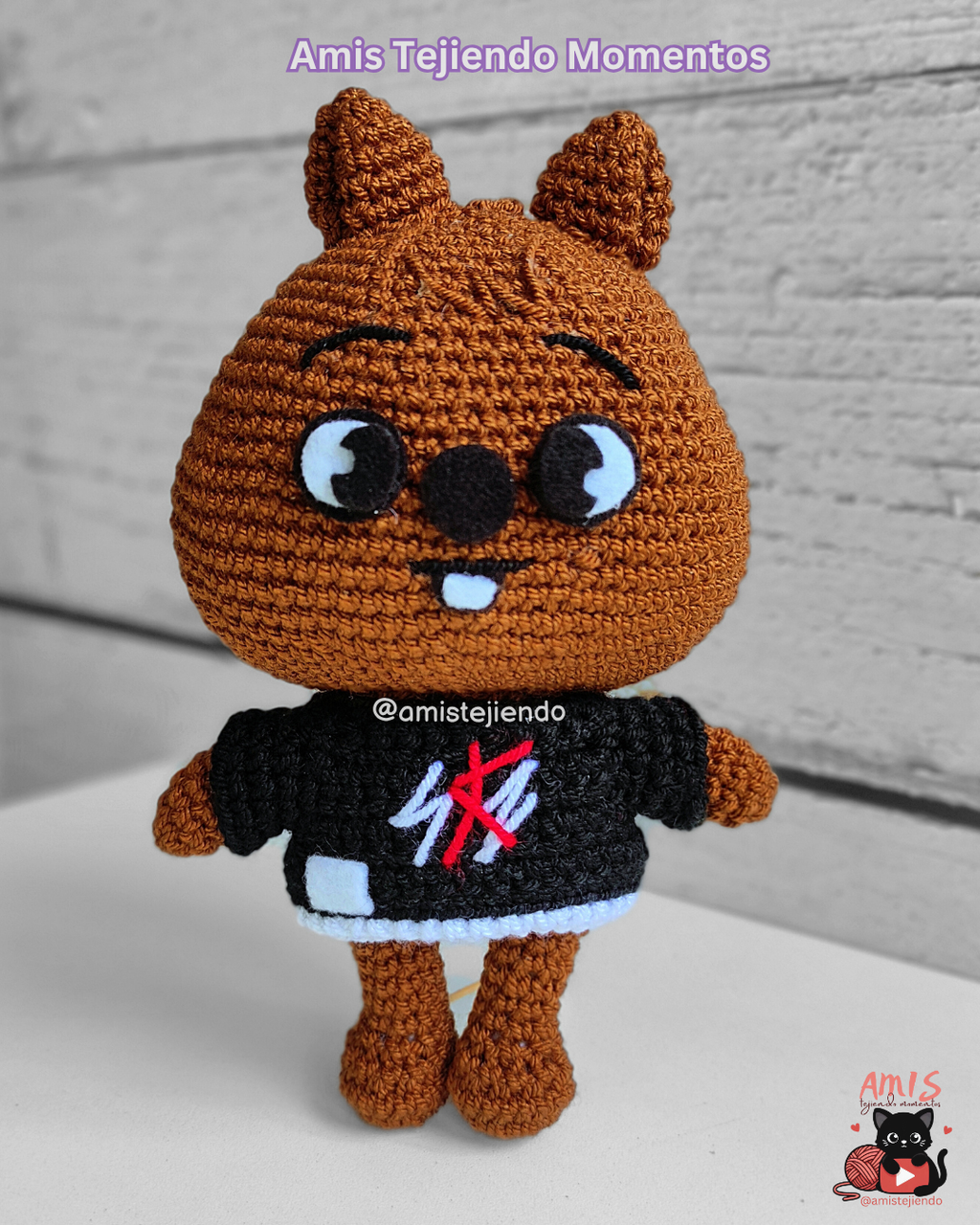 Han Quokka Amigurumi Patrón PDF
