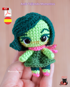 Desagrado Amigurumi Patrón PDF