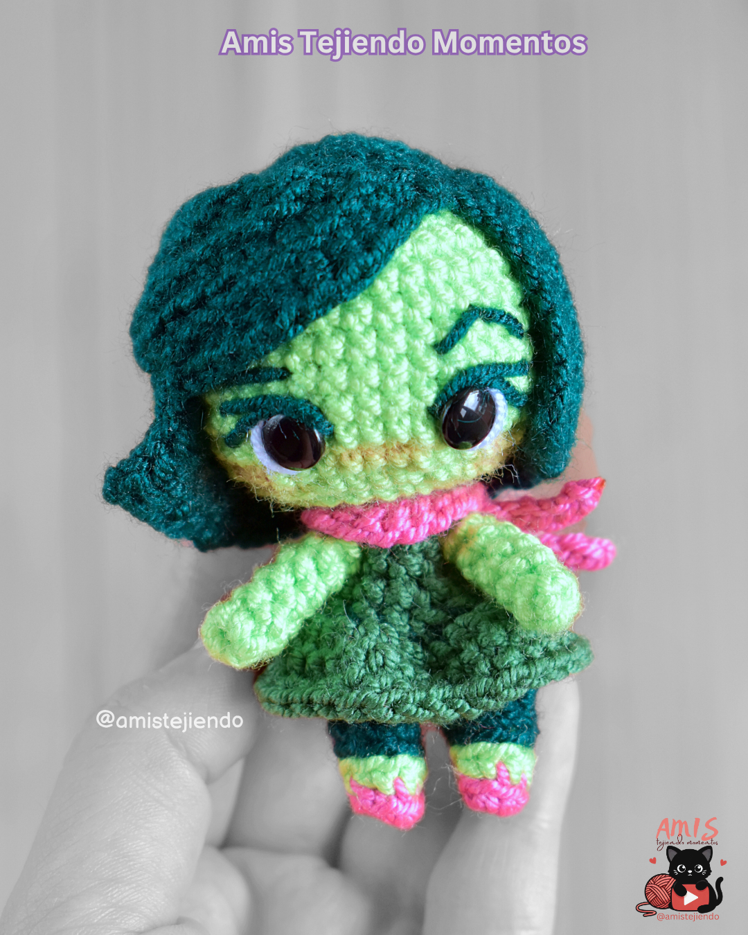 Desagrado Amigurumi Patrón PDF