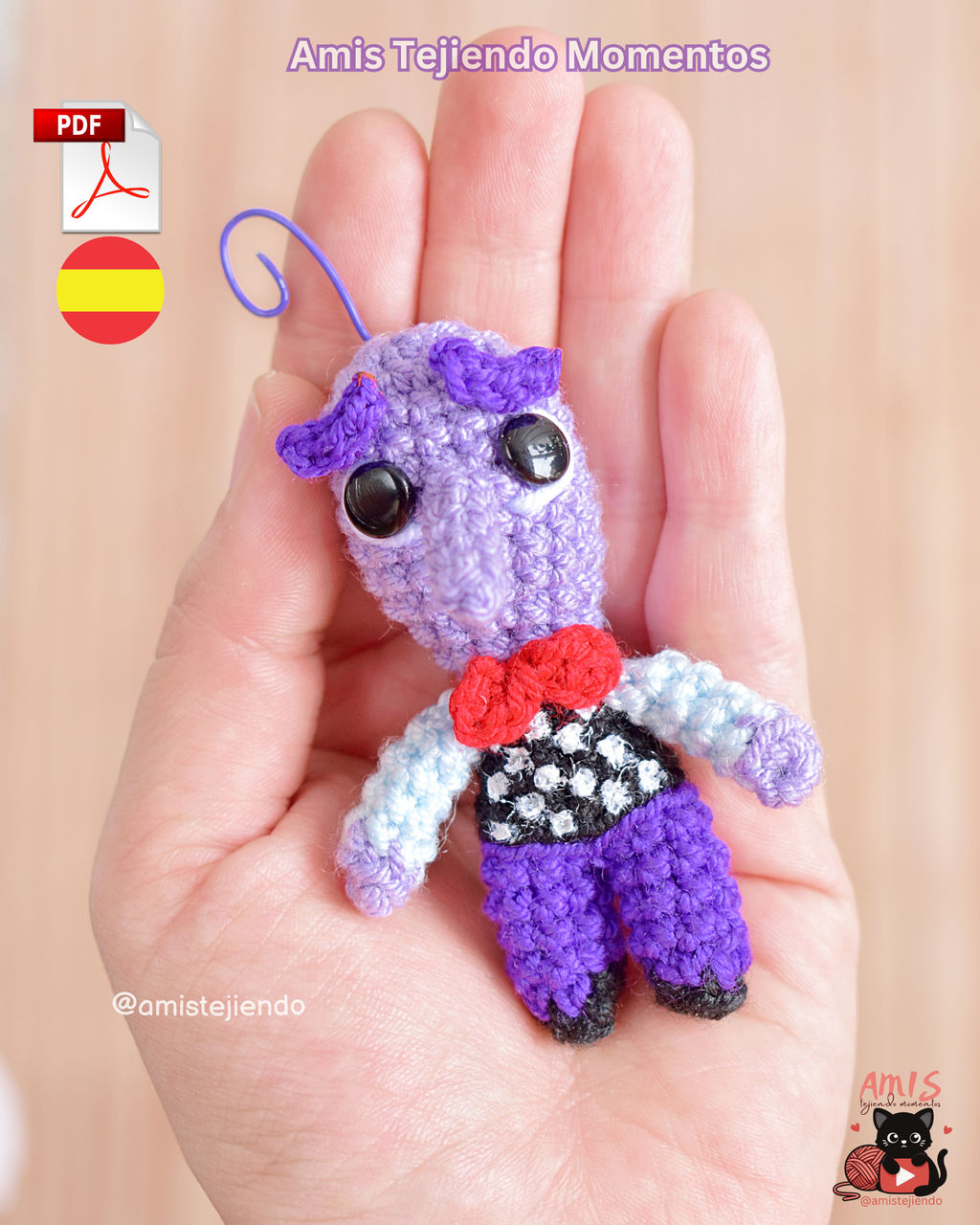 Temor Amigurumi Patrón PDF