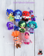 Emociones Intensamente Amigurumi Patrones PDF