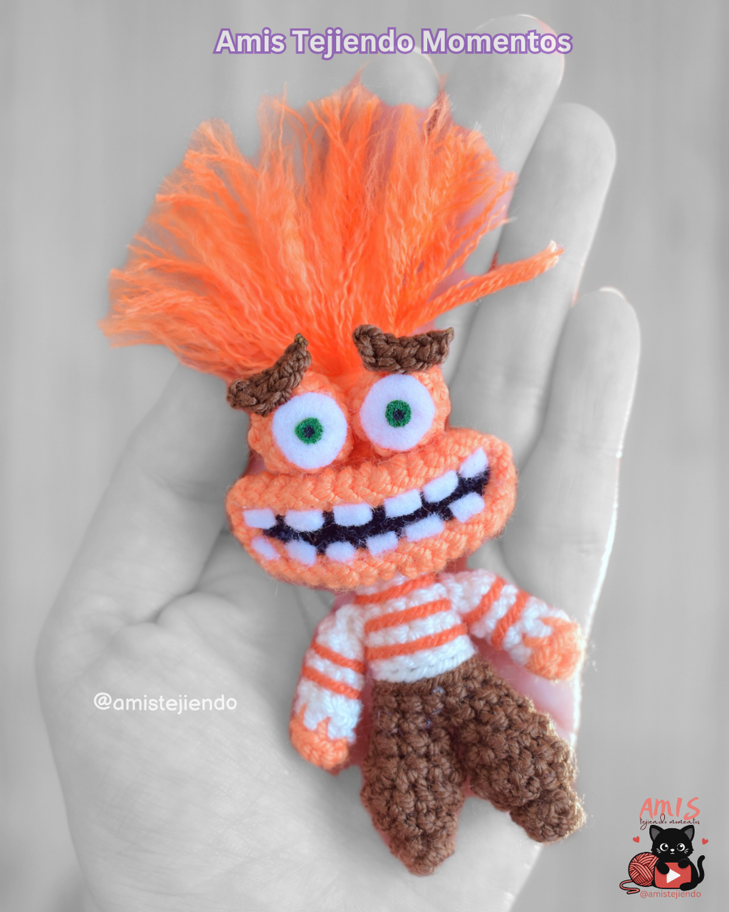 Ansiedad Amigurumi Patrón PDF