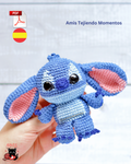 Stitch Amigurumi Patrón Digital PDF
