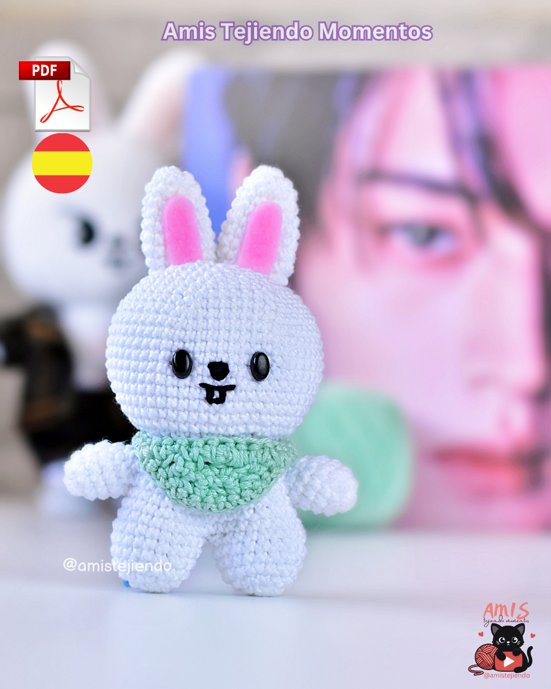 SKZOO Leebit Amigurumi Digital PDF Pattern