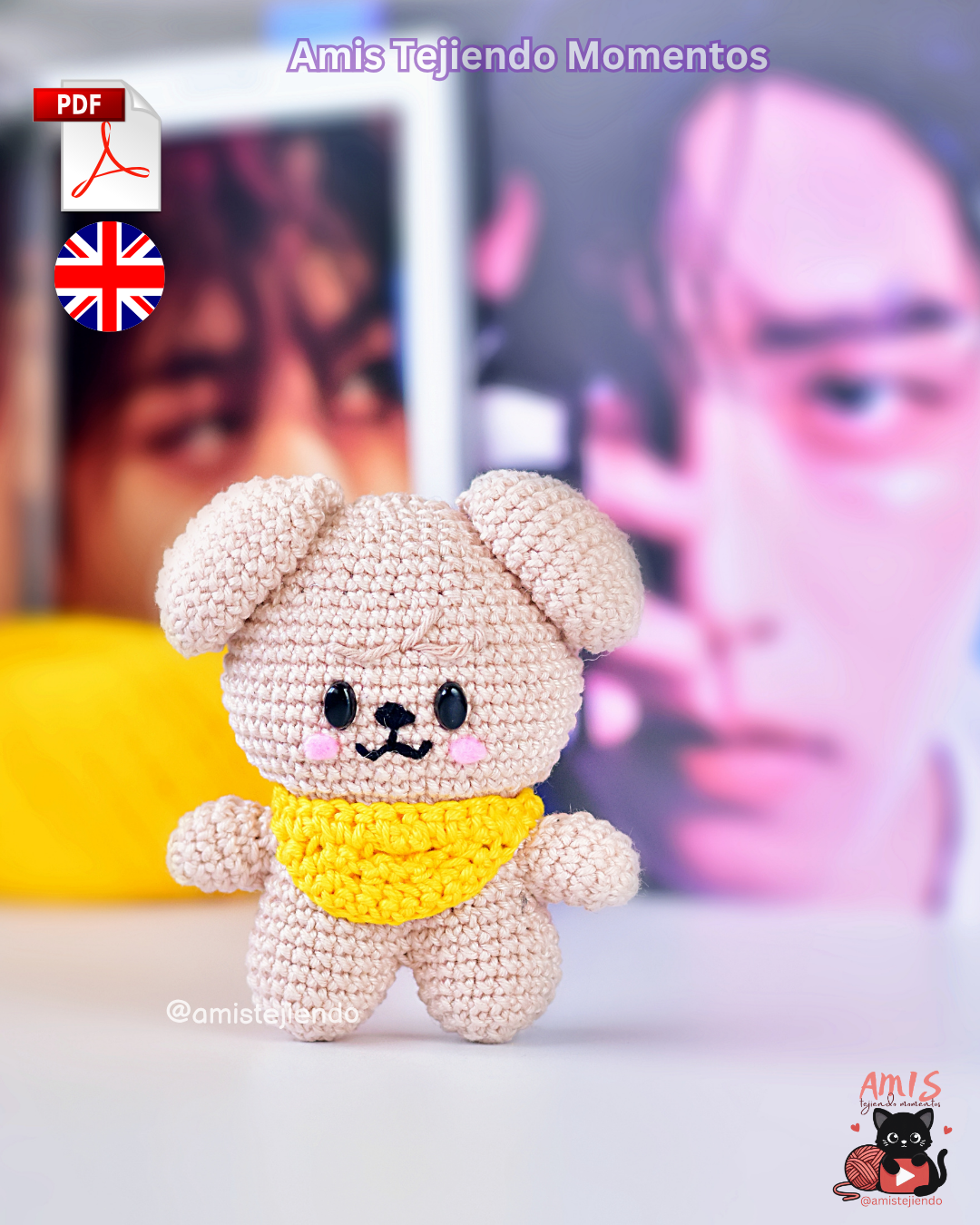 SKZOO PuppyM Amigurumi Digital Pattern PDF