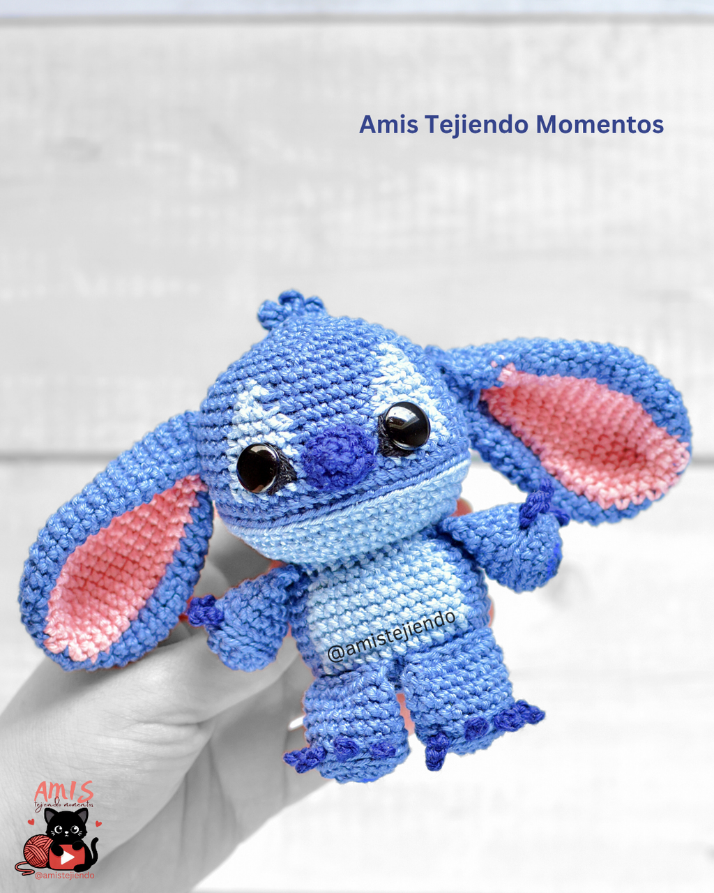 Stitch Amigurumi Patrón PDF