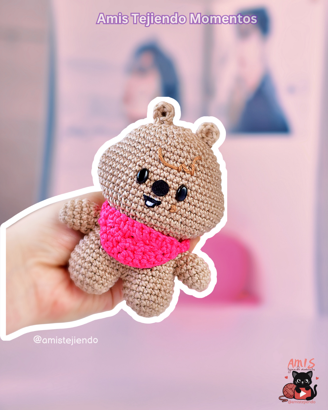 SKZOO HAN Quokka Amigurumi Digital PDF Pattern