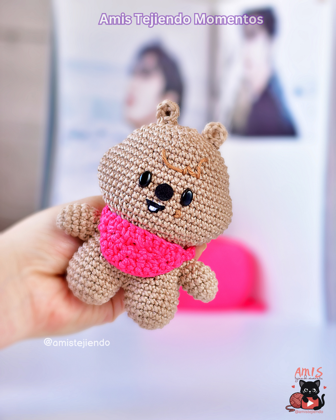 SKZOO HAN Quokka Amigurumi Digital PDF Pattern