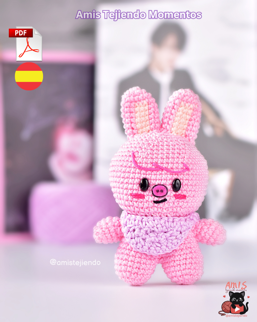 SKZOO Dwaekki Amigurumi Digital PDF Pattern