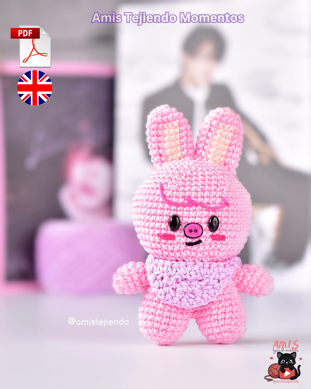 SKZOO Dwaekki Amigurumi Digital PDF Pattern