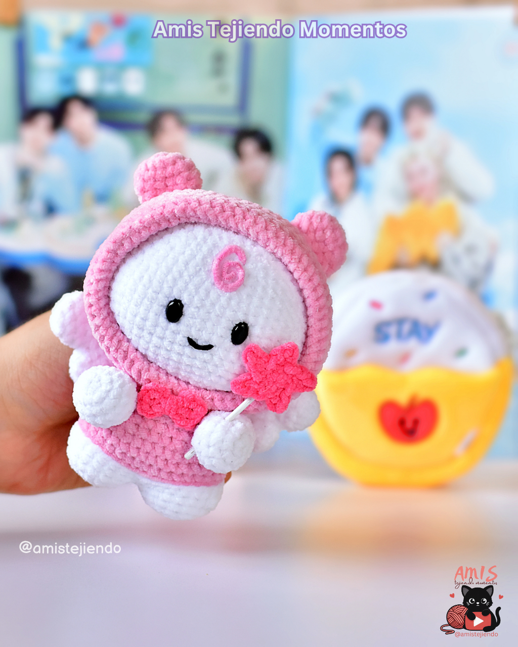 Stray Kids STAY Amigurumi Patrón Digital PDF