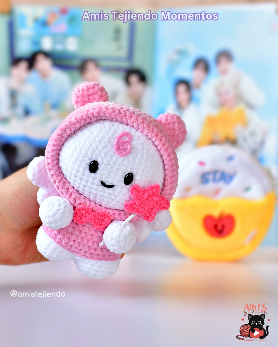 Stray Kids STAY Amigurumi Patrón Digital PDF
