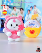 Stray Kids STAY Amigurumi Patrón Digital PDF