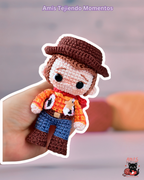 Toy Story Woody Amigurumi Patrón Digital PDF