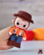 Toy Story Woody Amigurumi Patrón Digital PDF