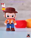 Toy Story Woody Amigurumi Patrón Digital PDF