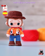 Toy Story Woody Amigurumi Patrón Digital PDF