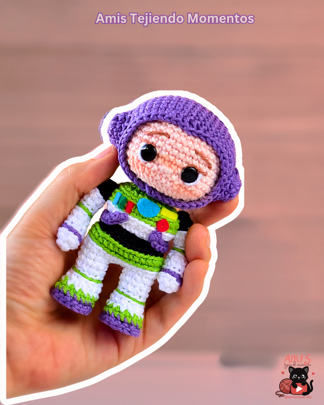 Buzz Lightyear Amigurumi Patrón Digital PDF