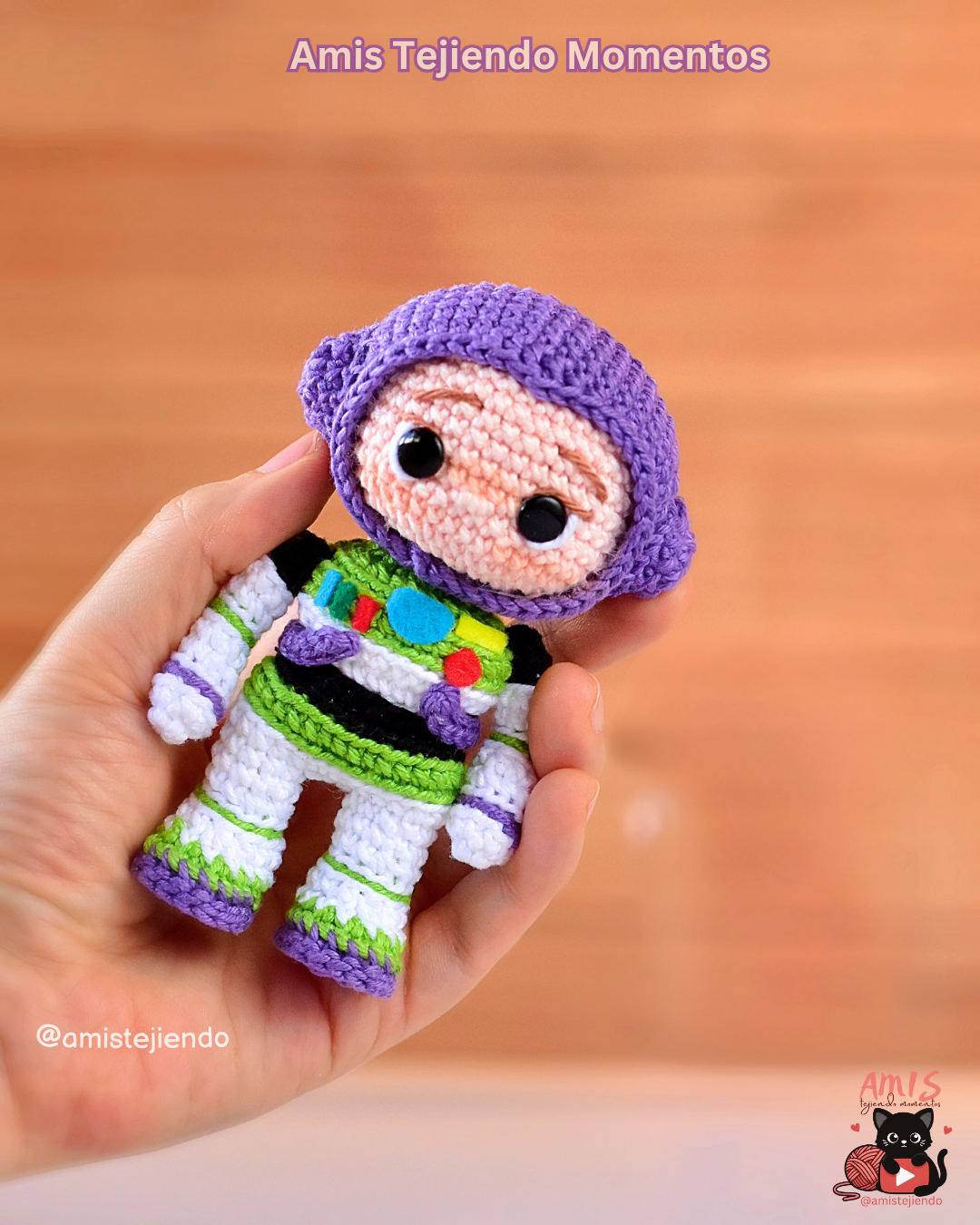 Buzz Lightyear Amigurumi Patrón Digital PDF