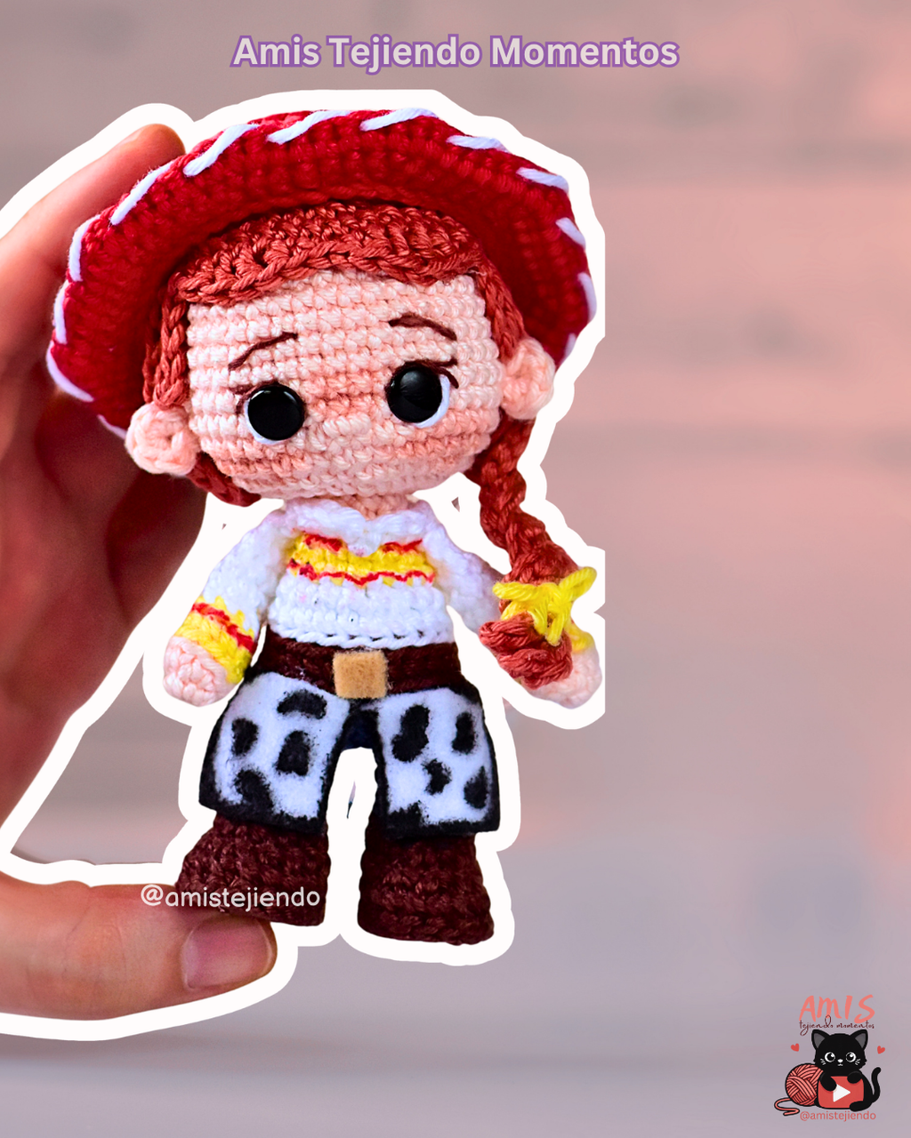 Jessie Toy Story Amigurumi Patrón Digital PDF