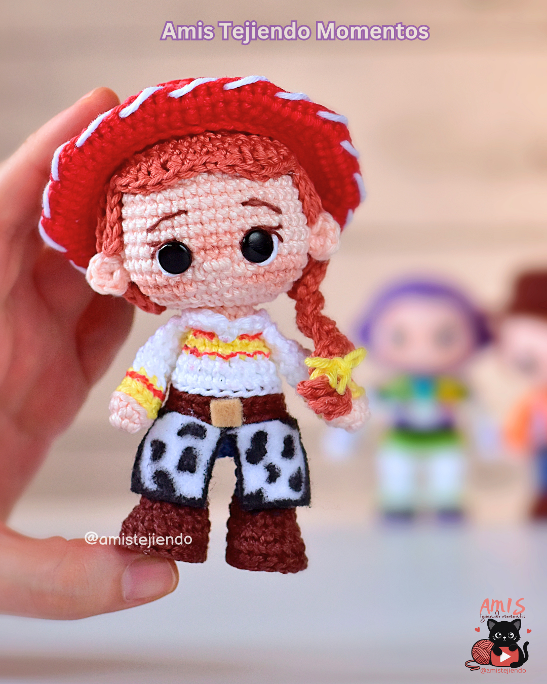 Jessie Toy Story Amigurumi Patrón Digital PDF
