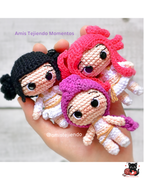 Huntrix Amigurumi Patrón PDF