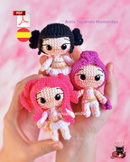Huntrix Amigurumi Patrón PDF