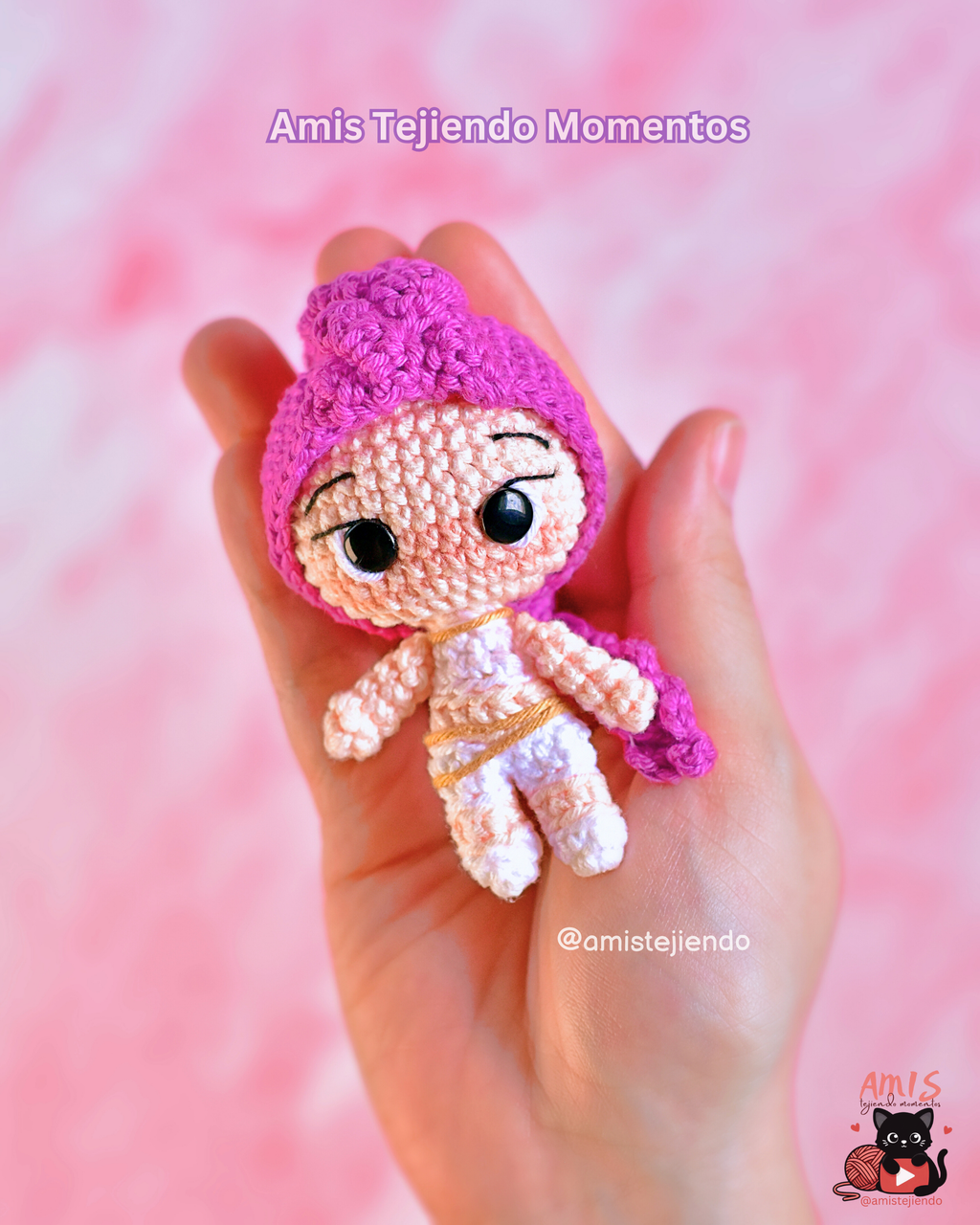Huntrix Amigurumi Patrón PDF