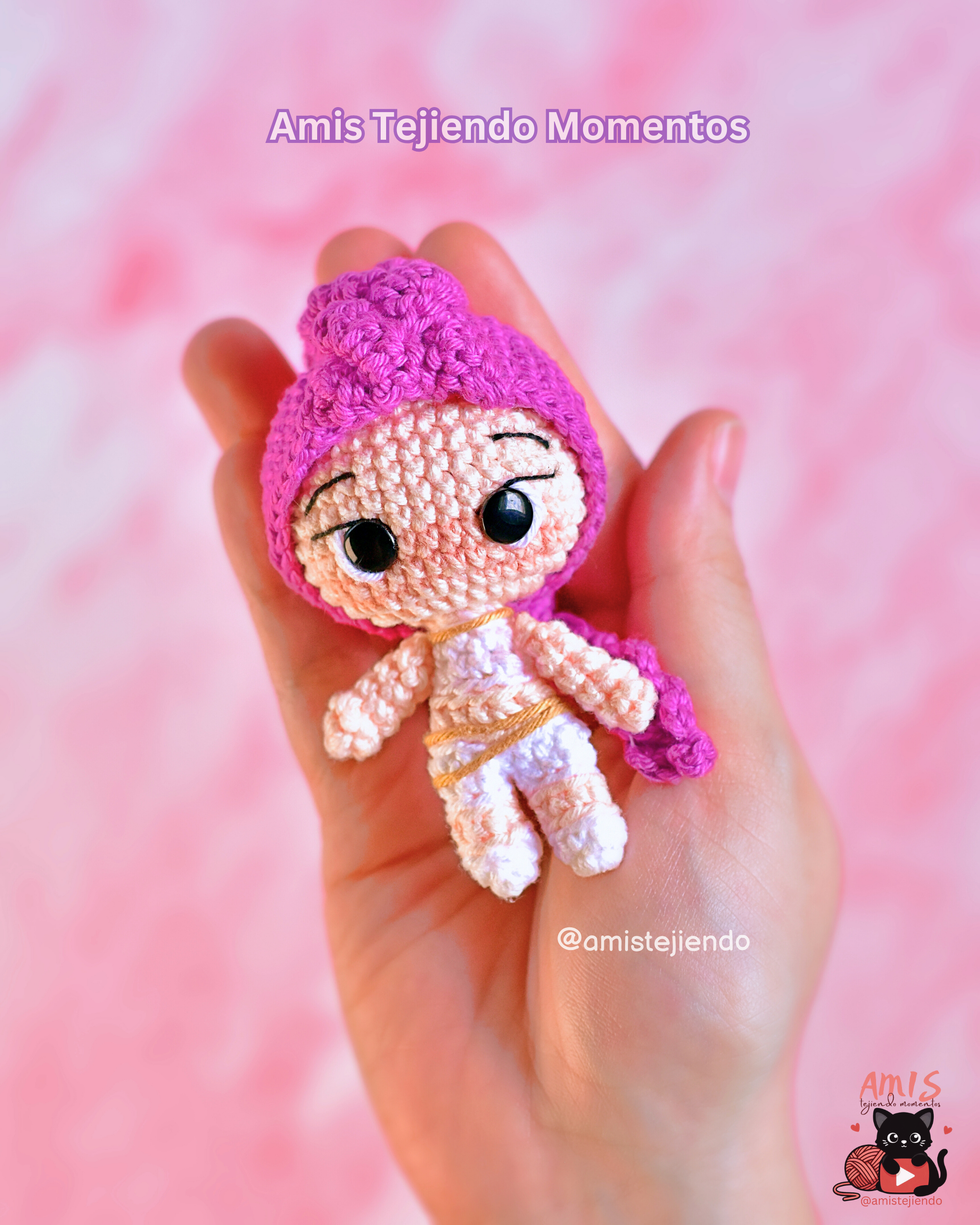 Huntrix Amigurumi Patrón PDF