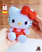 Hello Kitty Amigurumi Patrón PDF