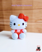 Hello Kitty Amigurumi Patrón PDF