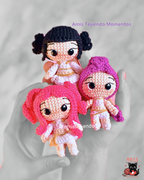 Huntrix Amigurumi Patrón PDF