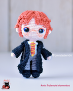 Ron Weasley Amigurumi Patrón PDF