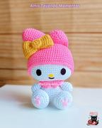My Melody Amigurumi Patrón PDF