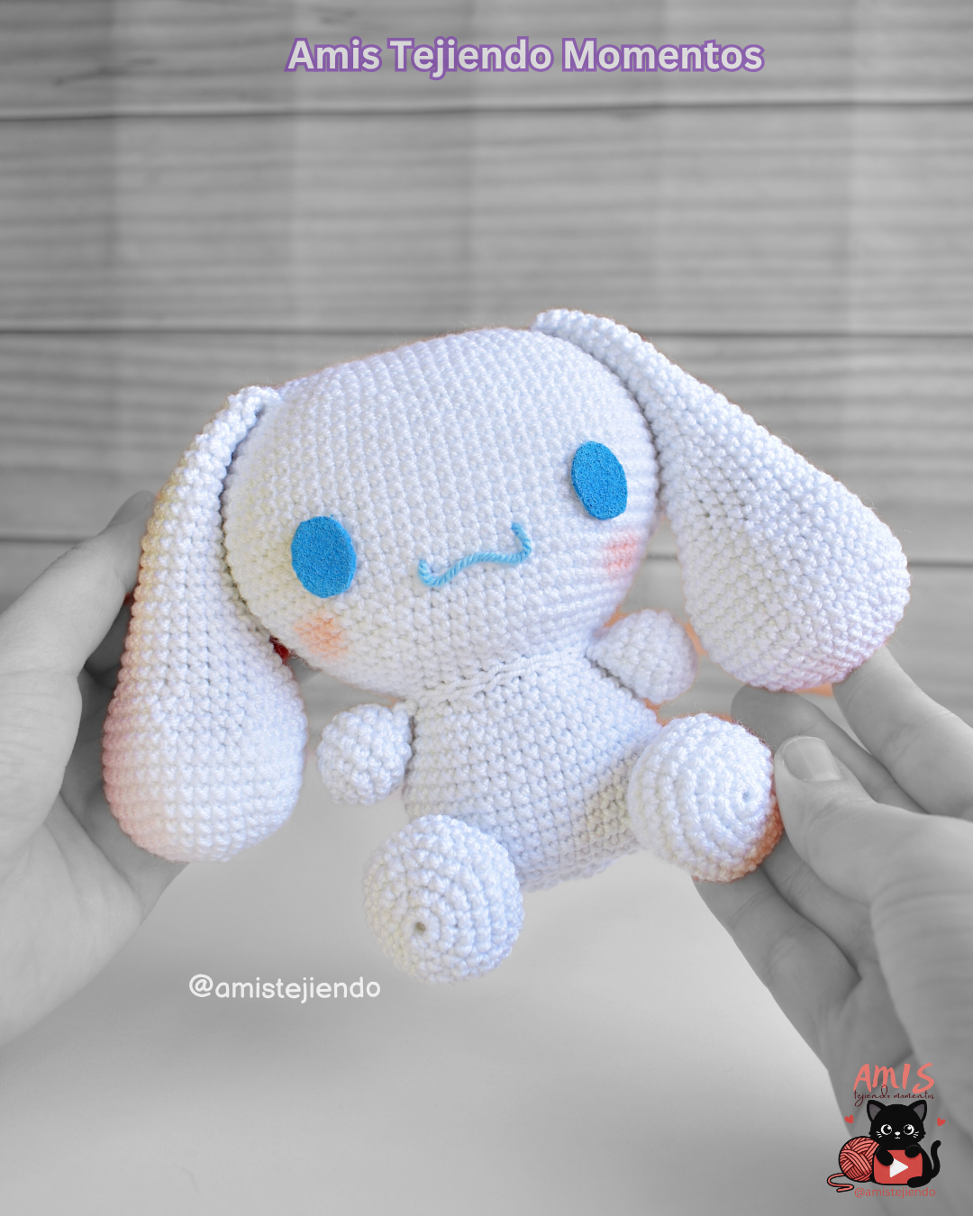 Cinnamoroll Amigurumi Patrón PDF