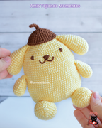 Pompompurin Amigurumi Patrón PDF