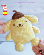 Pompompurin Amigurumi Patrón PDF