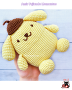 Pompompurin Amigurumi Patrón PDF