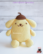 Pompompurin Amigurumi Patrón PDF